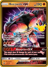 Buzzwole GX Classic Collection 013 Classic Collection – 30th Celebration Pokémon card