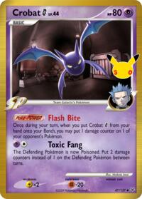 Crobat G Classic Collection 011 Classic Collection – 30th Celebration Pokémon card