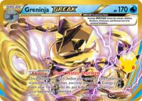 Greninja BREAK Classic Collection 009 Classic Collection – 30th Celebration Pokémon card