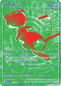 Mew G/RGB RGB Rare – 30th Celebration Pokémon card