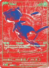Mew R/RGB RGB Rare – 30th Celebration Pokémon card
