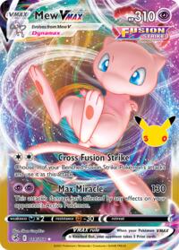 Mew VMAX Classic Collection 026 Classic Collection – 30th Celebration Pokémon card