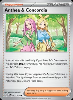 Anthea & Concordia 182/217 Uncommon – Ascended Heroes Pokémon card