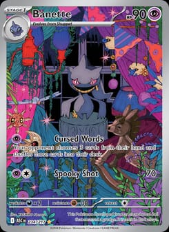 Banette 234/217 Illustration Rare – Ascended Heroes Pokémon card