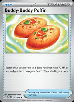 Buddy-Buddy Poffin 184/217 Common – Ascended Heroes Pokémon card
