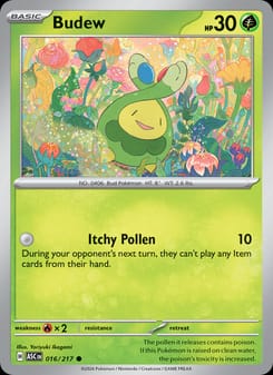 Budew 016/217 Common – Ascended Heroes Pokémon card