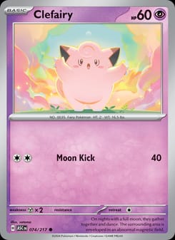 Clefairy 074/217 Common – Ascended Heroes Pokémon card