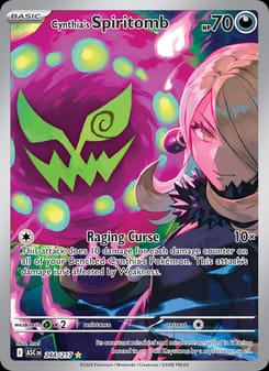 Cynthia's Spiritomb 244/217 Illustration Rare – Ascended Heroes Pokémon card