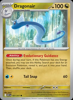 Dragonair 151/217 Uncommon – Ascended Heroes Pokémon card