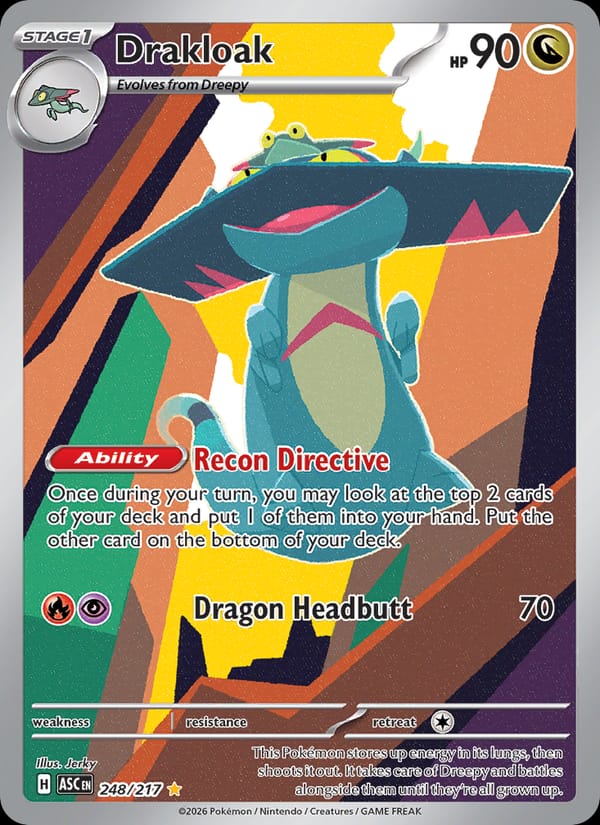Drakloak 248/217 Ascended Heroes Pokémon card