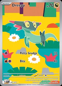 Dreepy 247/217 Illustration Rare – Ascended Heroes Pokémon card