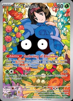 Erika's Tangela 218/217 Illustration Rare – Ascended Heroes Pokémon card