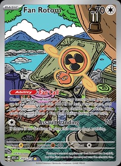 Fan Rotom 250/217 Illustration Rare – Ascended Heroes Pokémon card