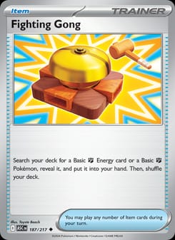 Fighting Gong 187/217 Uncommon – Ascended Heroes Pokémon card