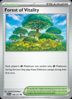 Forest of Vitality 188/217 Uncommon – Ascended Heroes Pokémon card