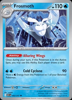 Frosmoth 053/217 Uncommon – Ascended Heroes Pokémon card