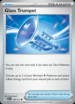 Glass Trumpet 189/217 Common – Ascended Heroes Pokémon card