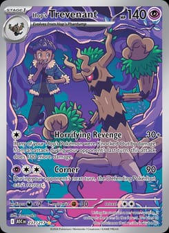 Hop's Trevenant 237/217 Illustration Rare – Ascended Heroes Pokémon card