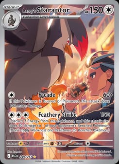 Larry's Staraptor 249/217 Illustration Rare – Ascended Heroes Pokémon card
