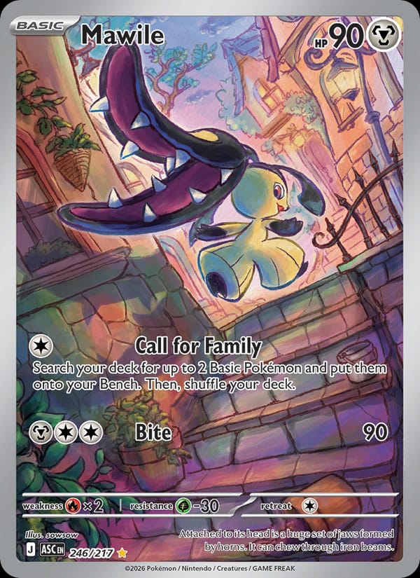 Mawile 246/217 Ascended Heroes Pokémon card