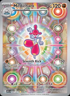 Medicham 241/217 Illustration Rare – Ascended Heroes Pokémon card