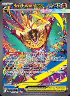 Mega Hawlucha ex 283/217 Special Illustration Rare – Ascended Heroes Pokémon card