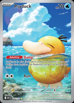 Psyduck 226/217 Illustration Rare – Ascended Heroes Pokémon card