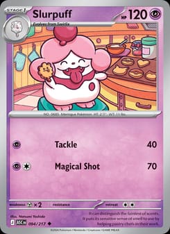 Slurpuff 094/217 Uncommon – Ascended Heroes Pokémon card