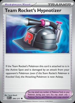 Team Rocket's Hypnotizer 206/217 Uncommon – Ascended Heroes Pokémon card