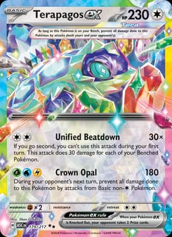 Terapagos ex 179/217 Double Rare – Ascended Heroes Pokémon card