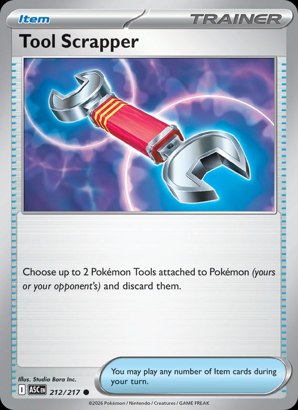 Tool Scrapper 212/217 Ascended Heroes Pokémon card