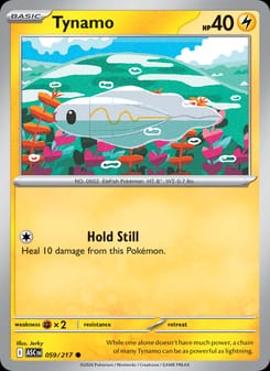 Tynamo 059/217 Common – Ascended Heroes Pokémon card