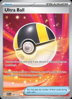 Ultra Ball 264/217 Ultra Rare – Ascended Heroes Pokémon card