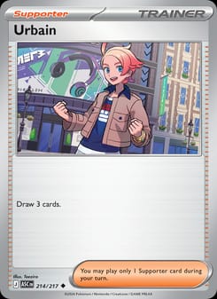 Urbain 214/217 Uncommon – Ascended Heroes Pokémon card