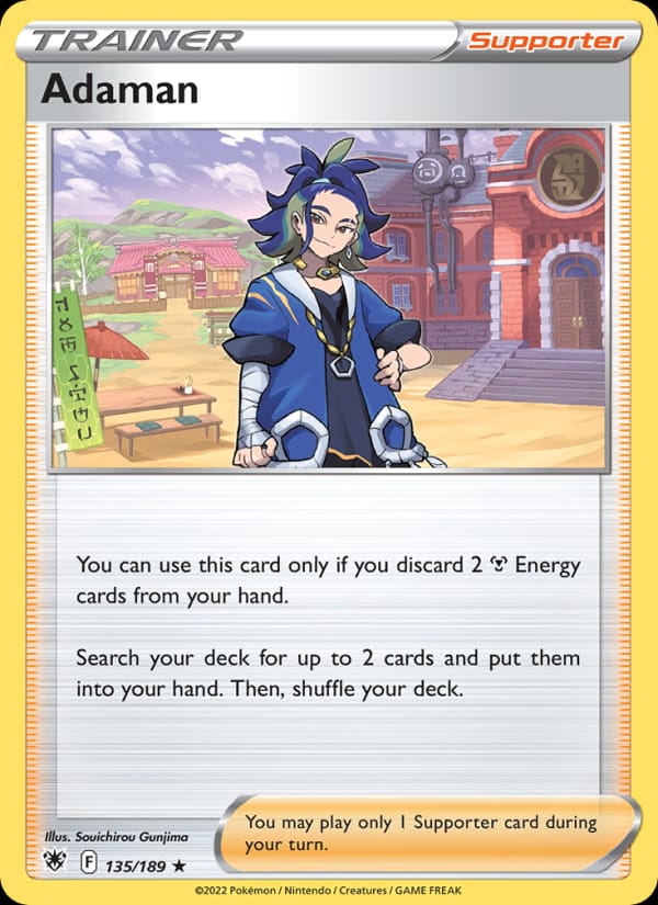 Adaman 135/189 Astral Radiance Pokémon card