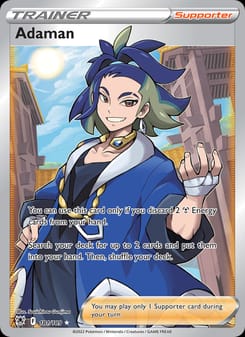 Adaman 181/189 Ultra Rare – Astral Radiance Pokémon card