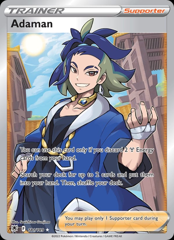 Adaman 181/189 Astral Radiance Pokémon card