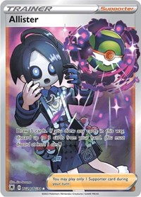 Allister TG24/TG30 Ultra Rare – Astral Radiance Pokémon card