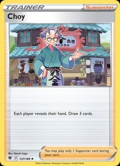 Choy 137/189 Uncommon – Astral Radiance Pokémon card