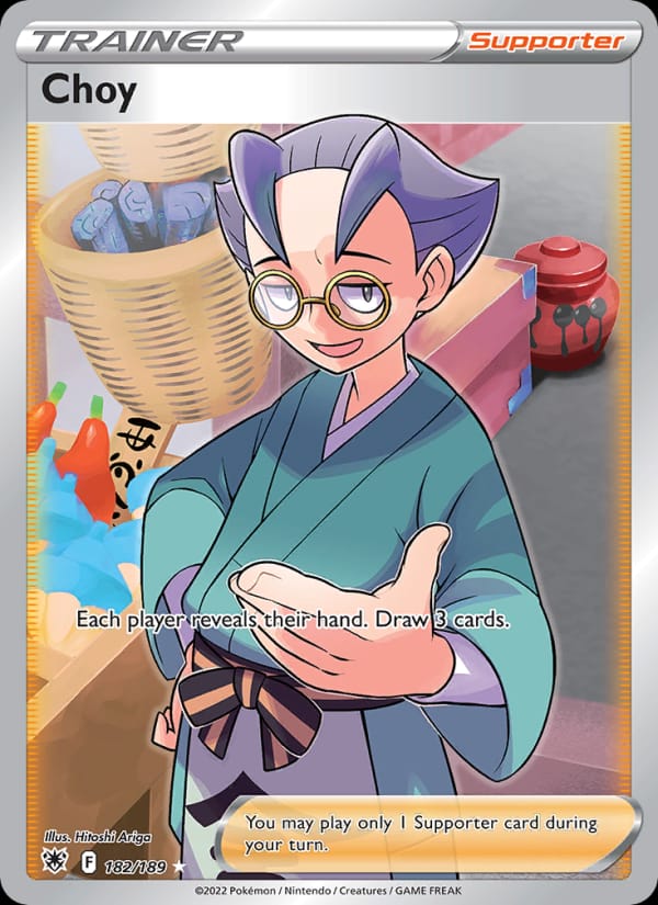 Choy 182/189 Astral Radiance Pokémon card