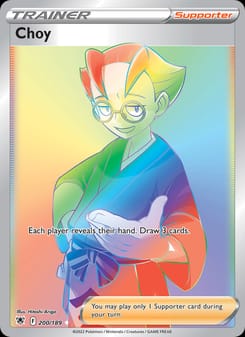 Choy 200/189 Secret Rare – Astral Radiance Pokémon card