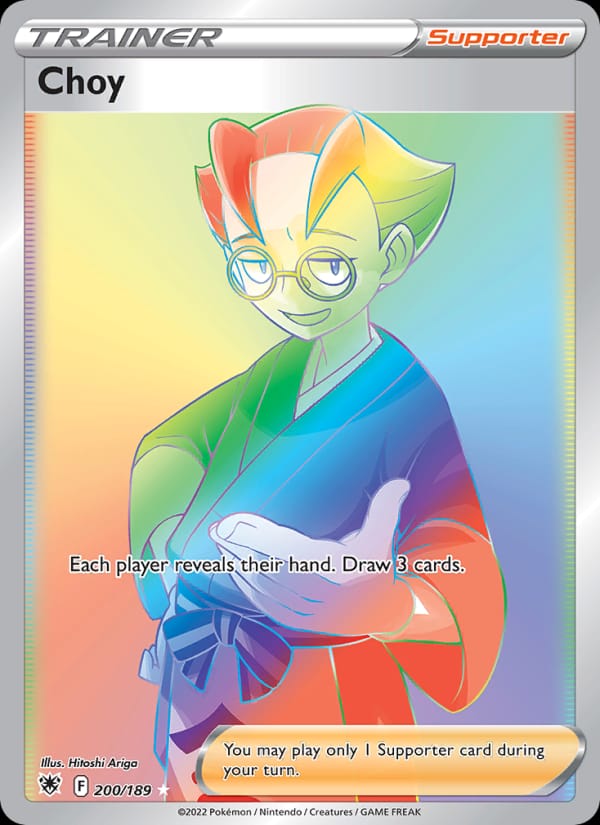 Choy 200/189 Astral Radiance Pokémon card