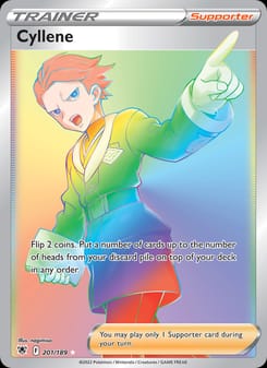 Cyllene 201/189 Secret Rare – Astral Radiance Pokémon card