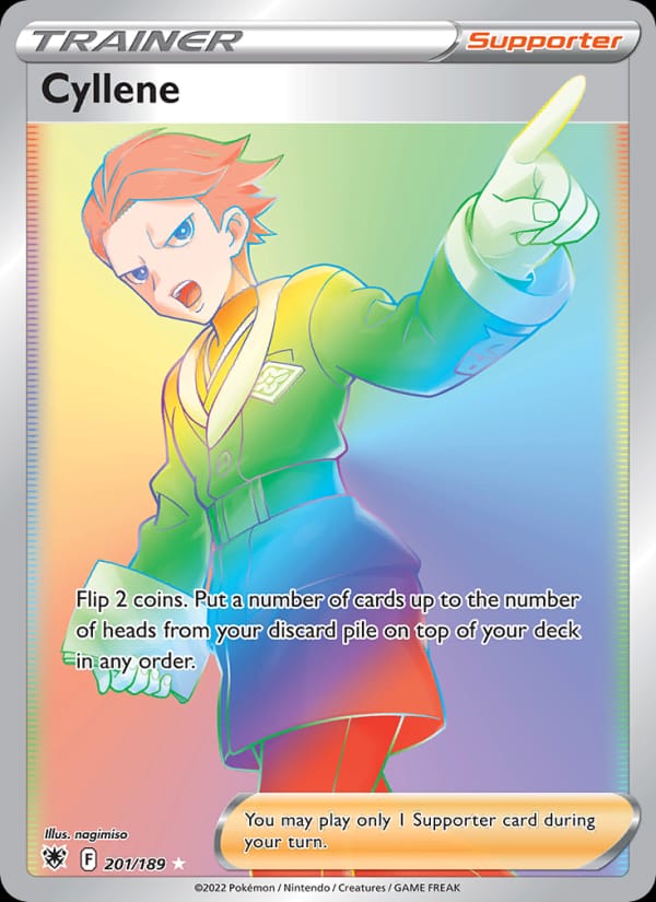 Cyllene 201/189 Astral Radiance Pokémon card