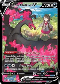 Galarian Moltres V TG20/TG30 Ultra Rare – Astral Radiance Pokémon card