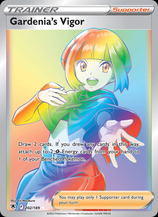 Gardenia's Vigor 202/189 Astral Radiance Pokémon card