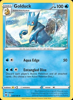 Golduck 029/189 Uncommon – Astral Radiance Pokémon card