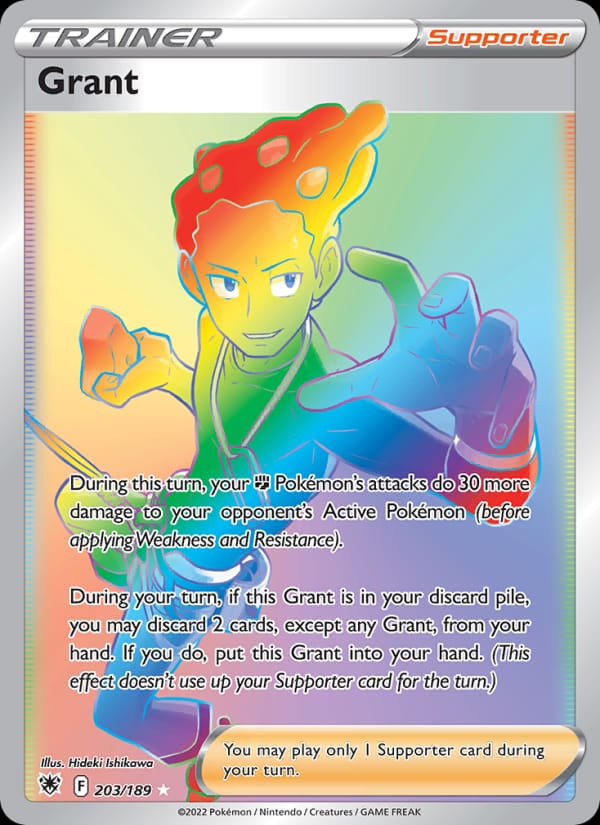 Grant 203/189 Astral Radiance Pokémon card