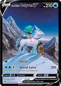 Ice Rider Calyrex V TG14/TG30 Ultra Rare – Astral Radiance Pokémon card