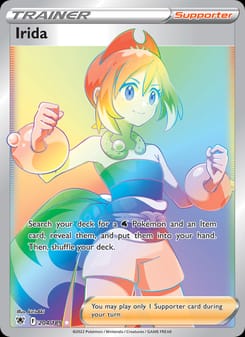 Irida 204/189 Secret Rare – Astral Radiance Pokémon card